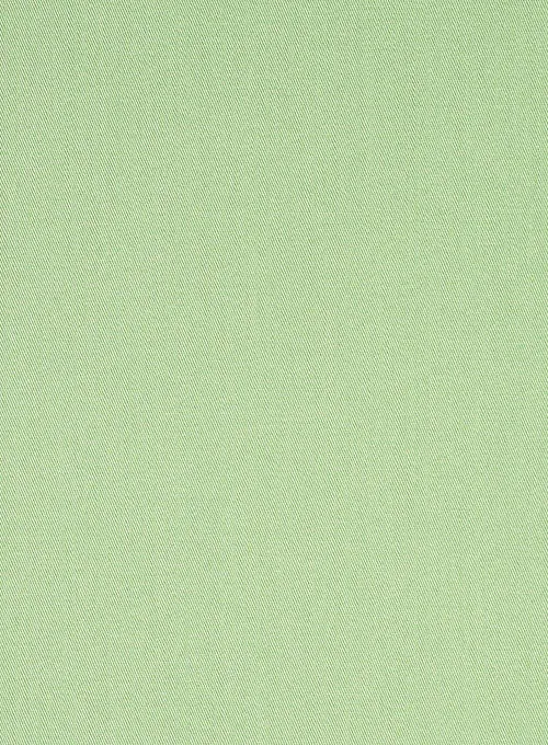 Moss Green Stretch Twill Shirt