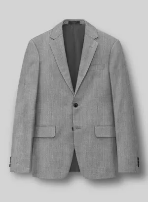 Napolean Stretch Gray Wool Jacket