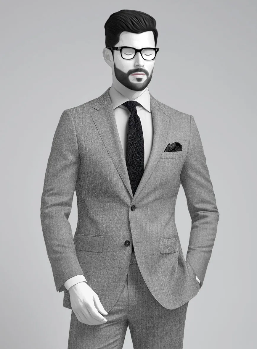 Napolean Stretch Gray Wool Jacket