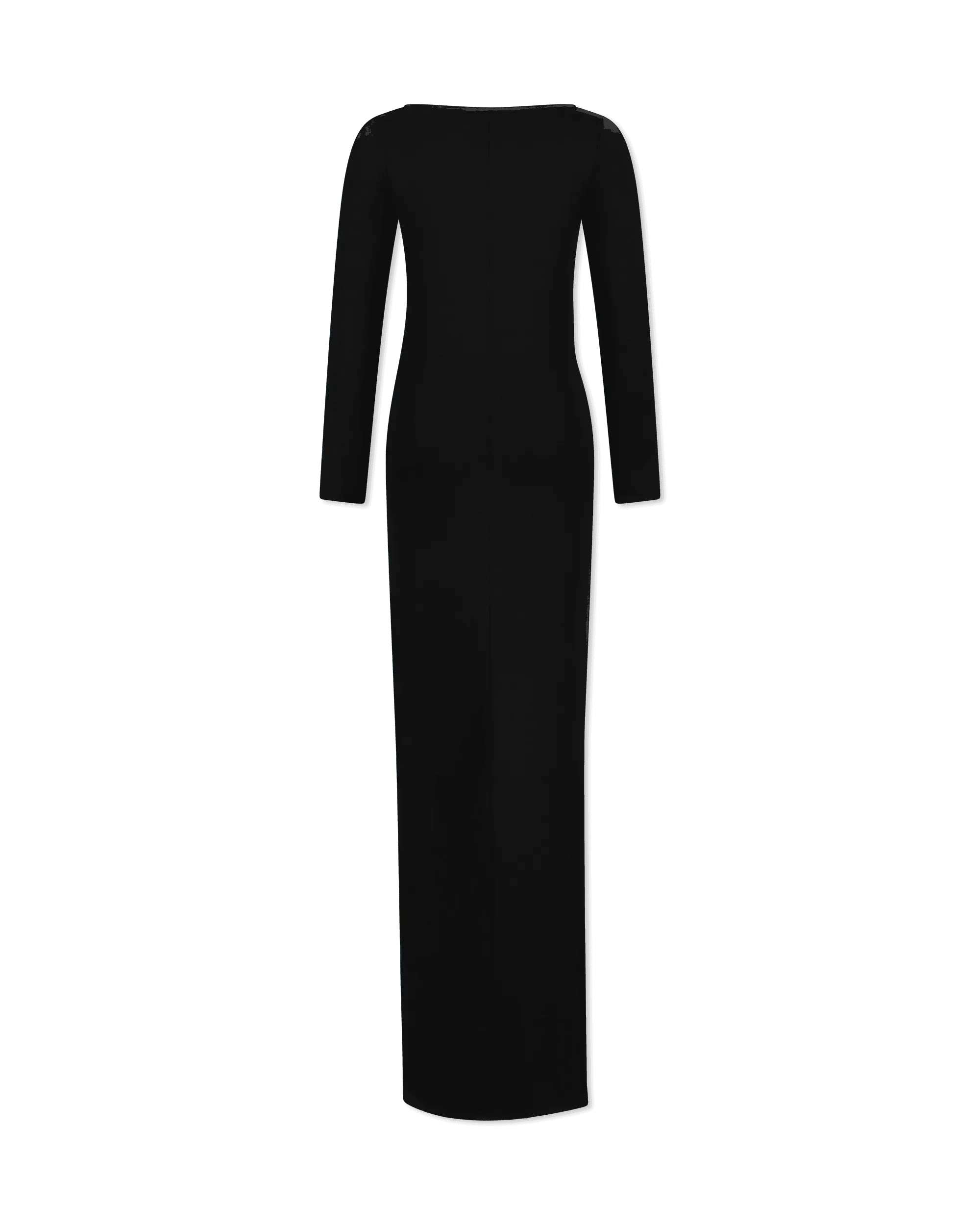 Narianne Boat Neck Long Dress