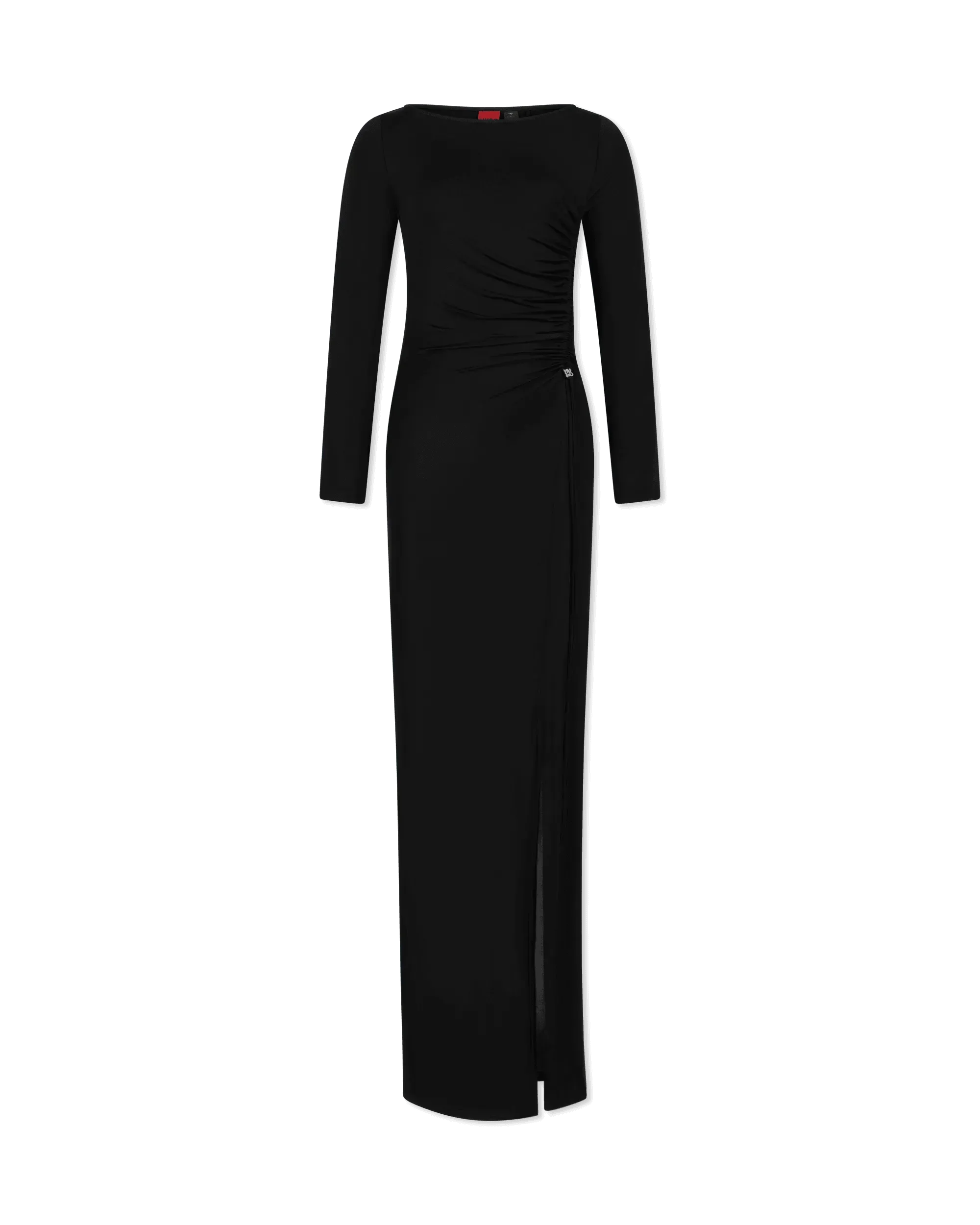 Narianne Boat Neck Long Dress