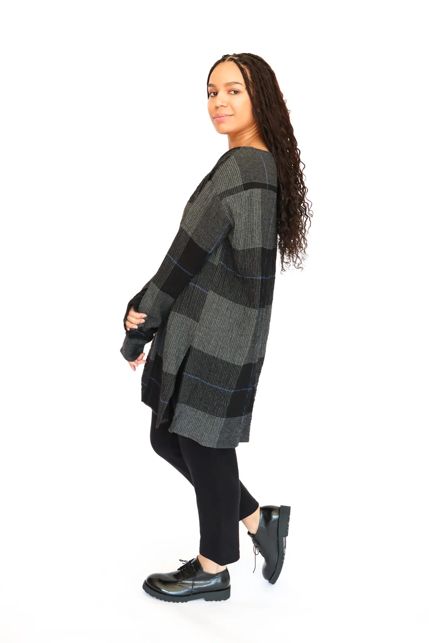 Neirami Check Split Tunic