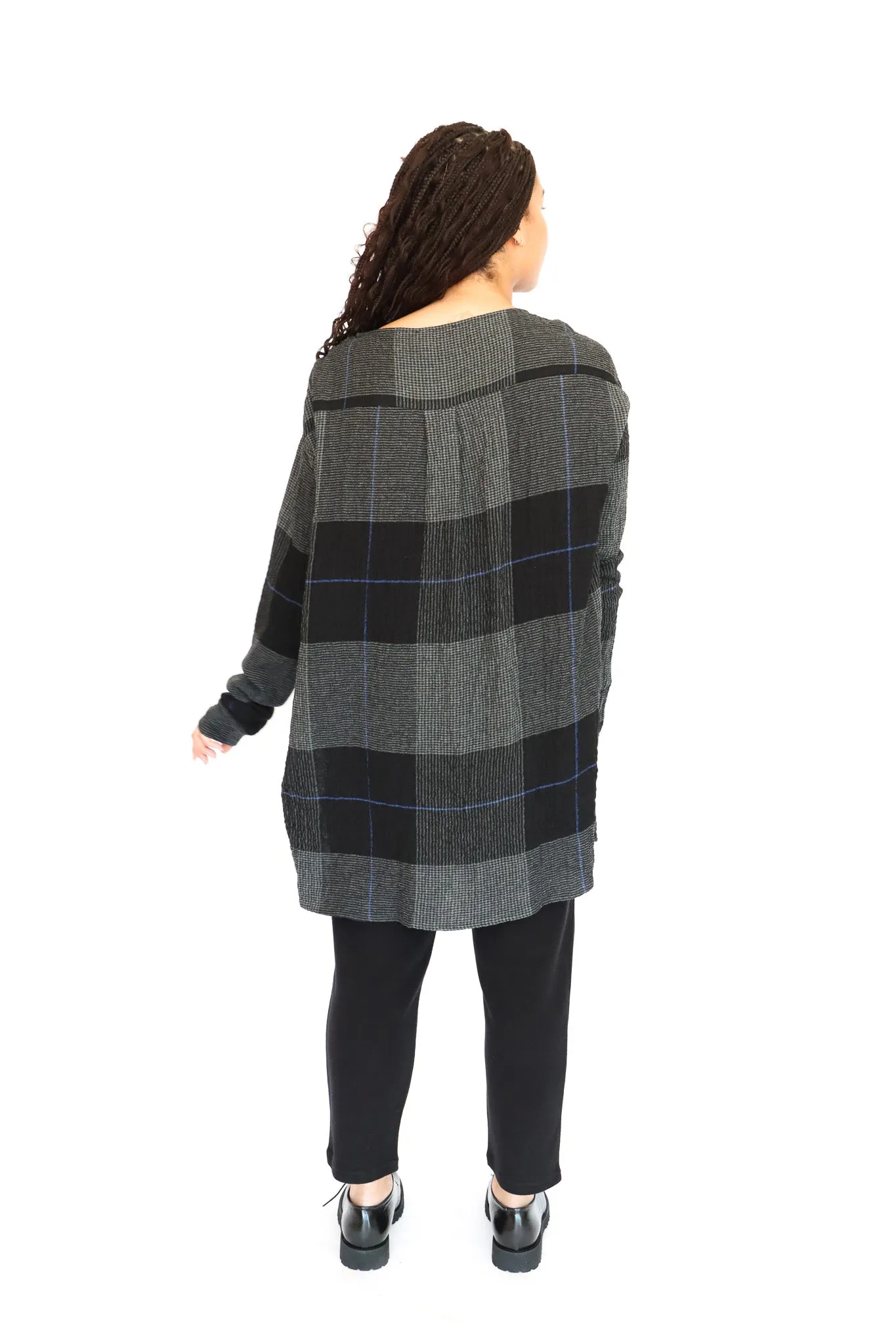Neirami Check Split Tunic