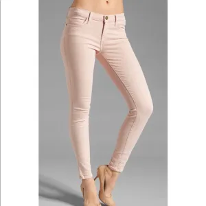 NEW CURRENT/ELLIOTT BOYFRIEND Jean Pant 27 ROSE SMOKE DESTROY Pink NWT
