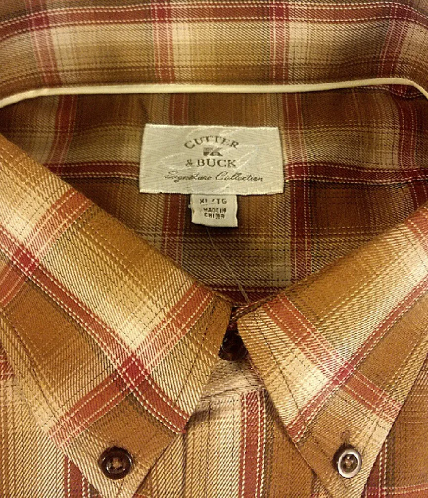 New- Cutter & Buck Signature Collection Shirt-Size XL