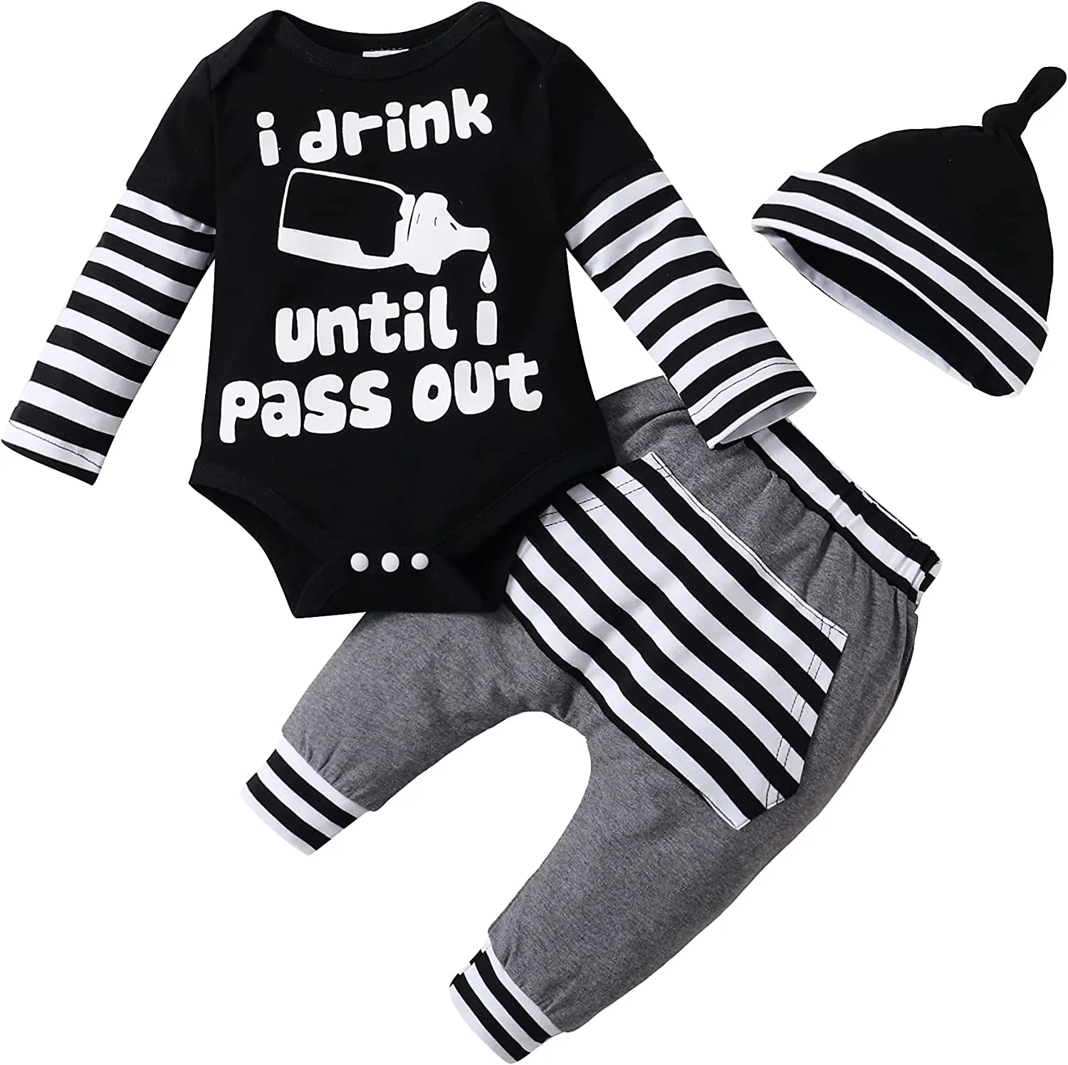 Newborn Baby Boy Clothes Camo Set