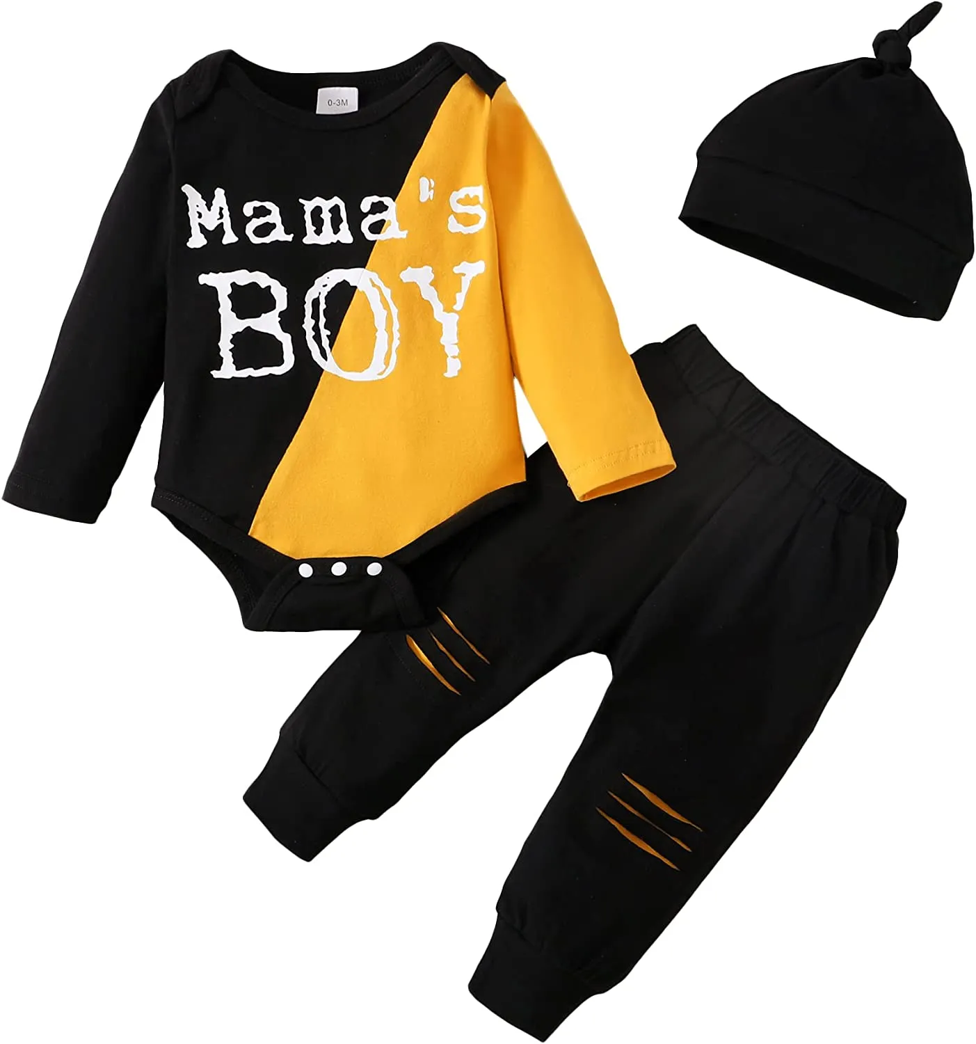 Newborn Baby Boy Clothes Camo Set