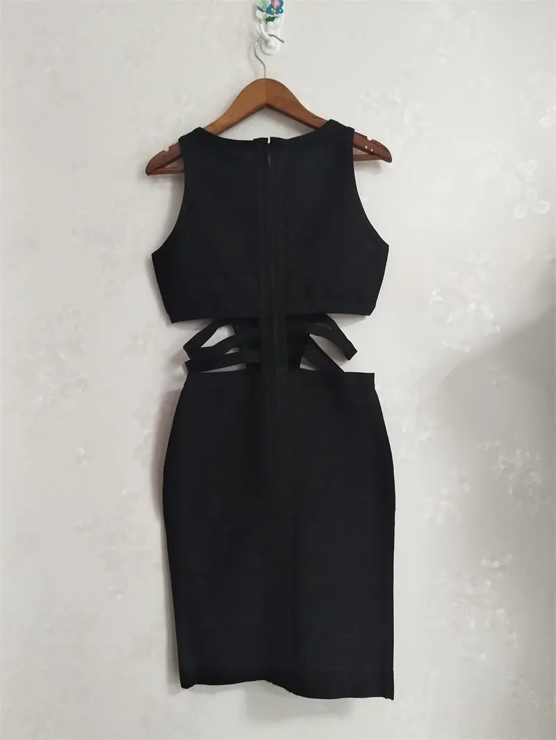 Nightclub Black Point Bodycon