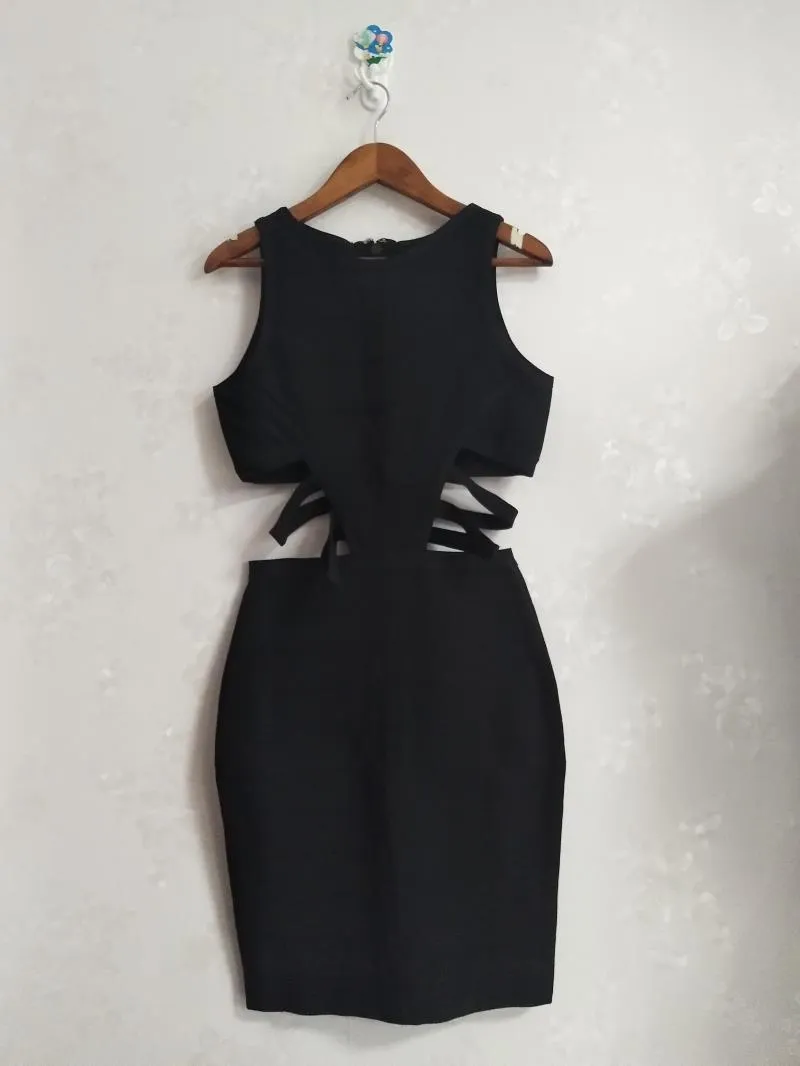 Nightclub Black Point Bodycon