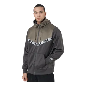 Nike Sportswear Men's Full-zip Medium Ash/olive Grey/white