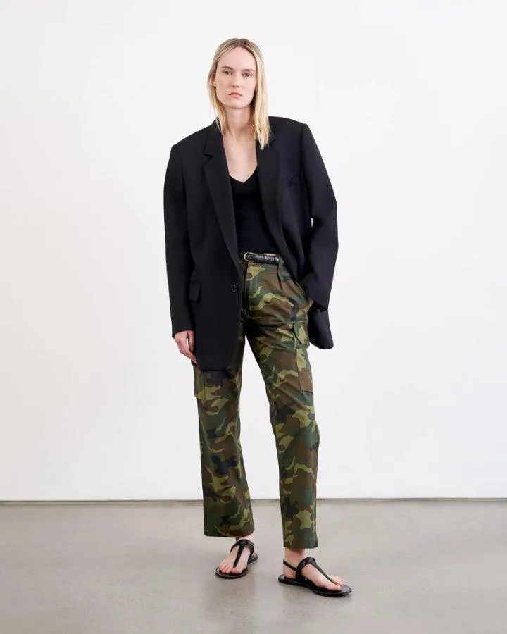 Nili Lotan Yannic Camo Cargo Pant