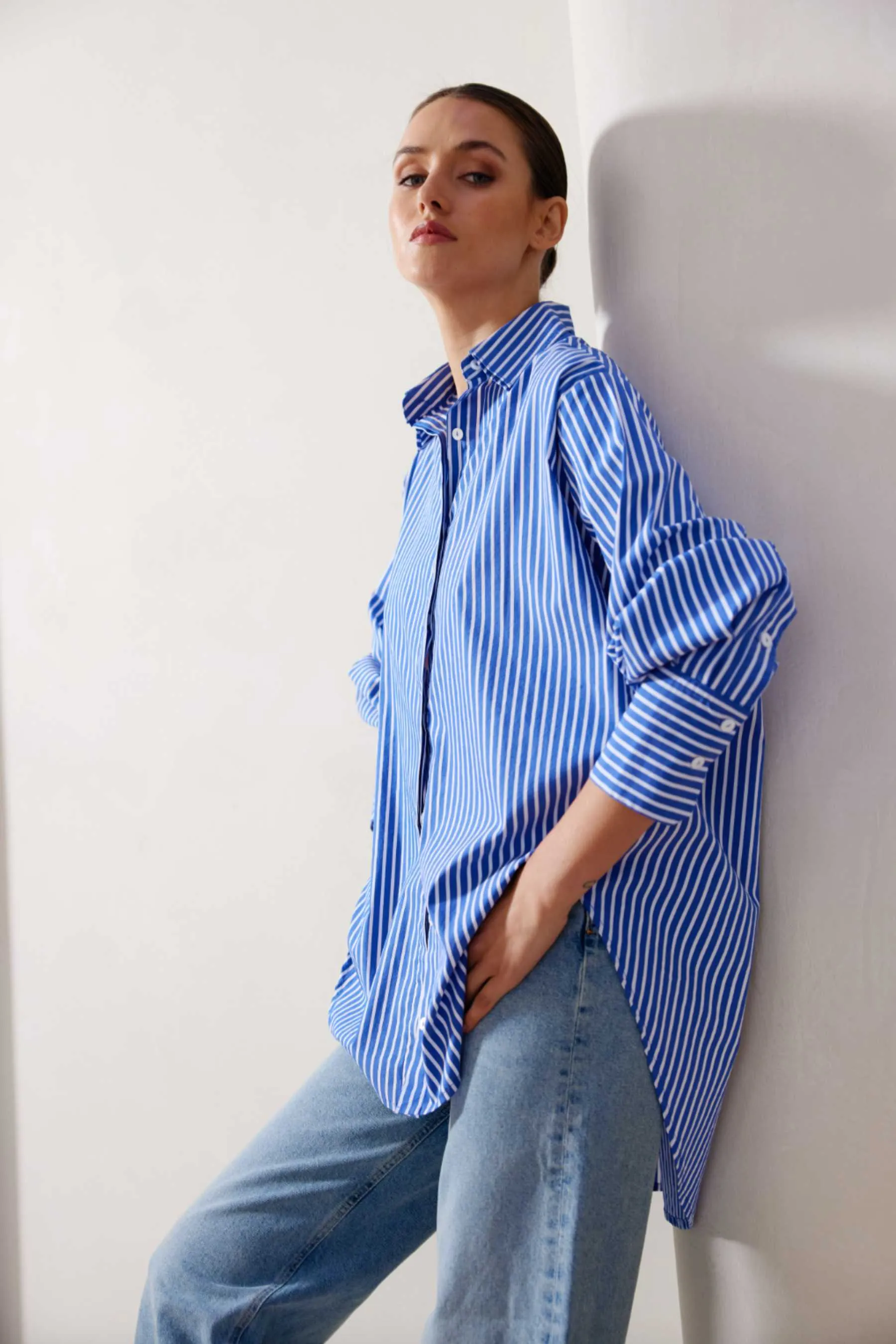 Noah Shirt | Riviera Stripe