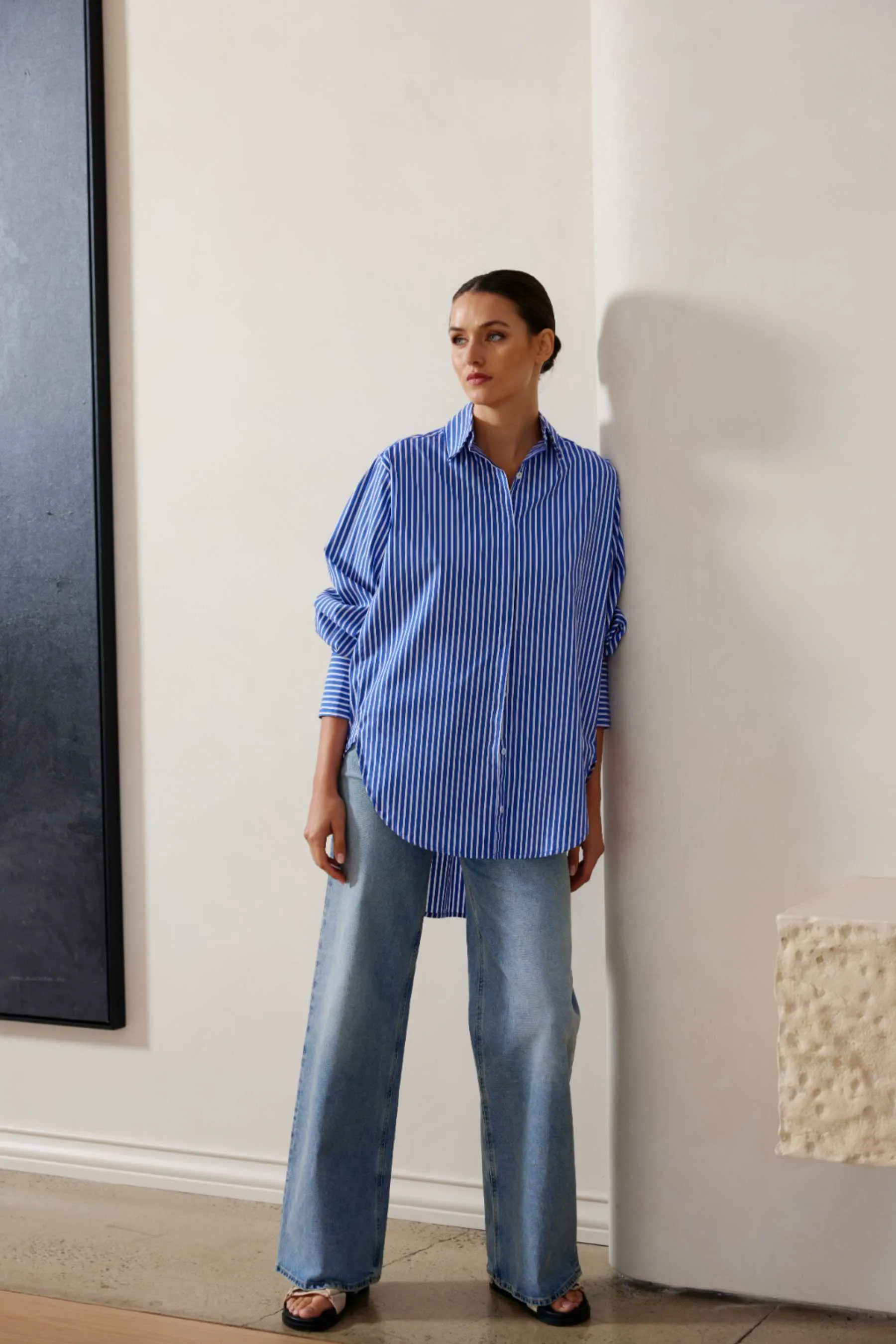 Noah Shirt | Riviera Stripe
