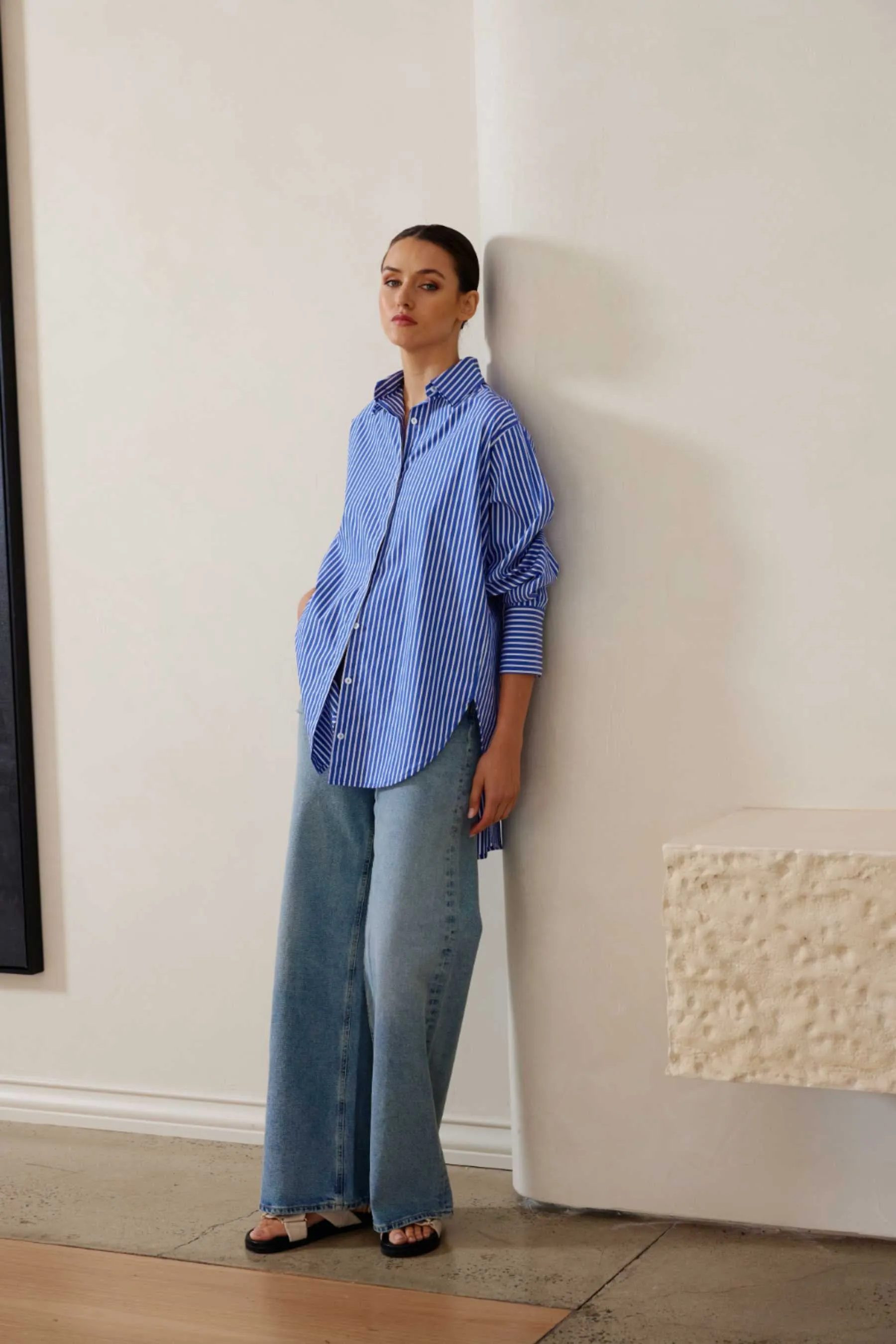Noah Shirt | Riviera Stripe