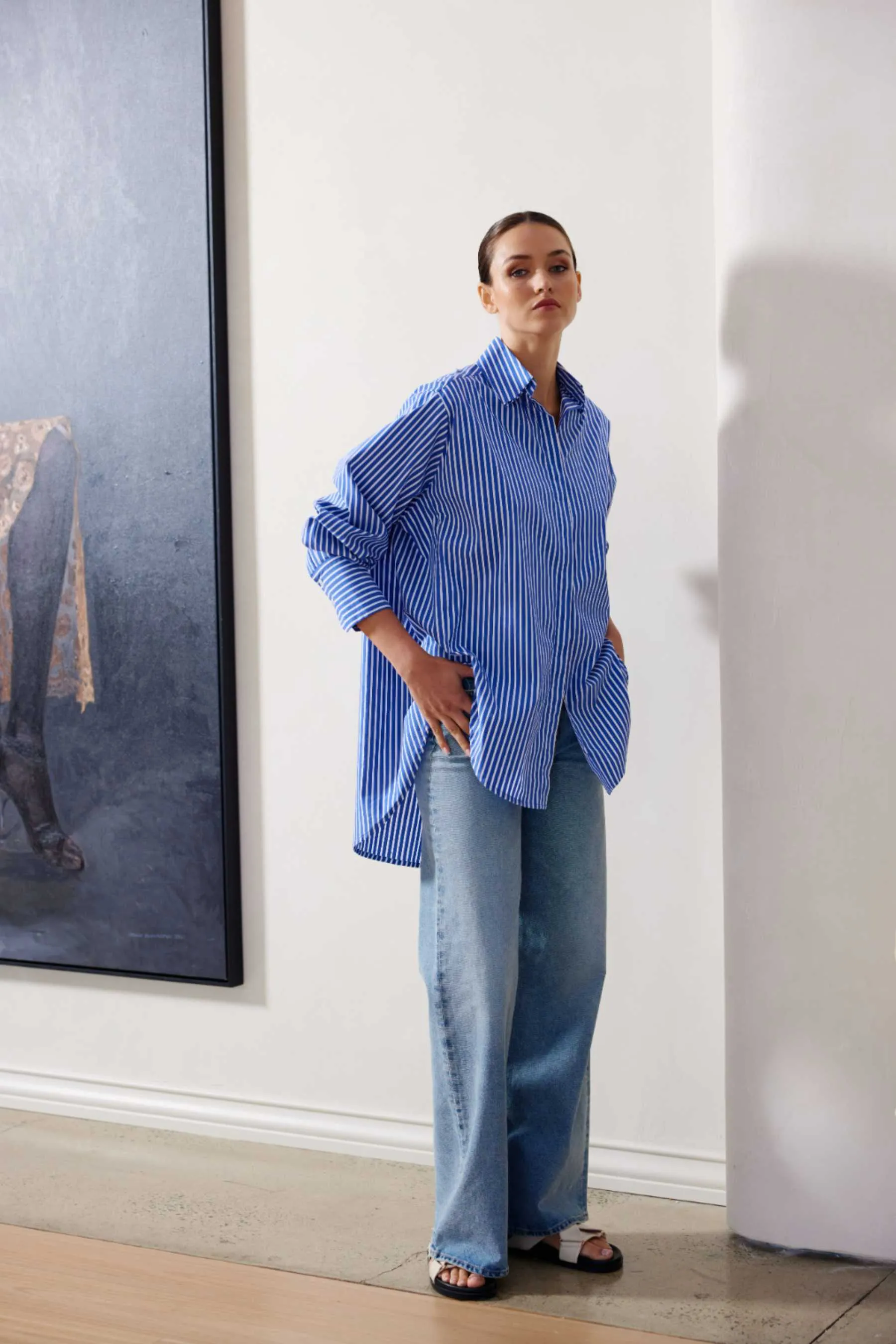 Noah Shirt | Riviera Stripe