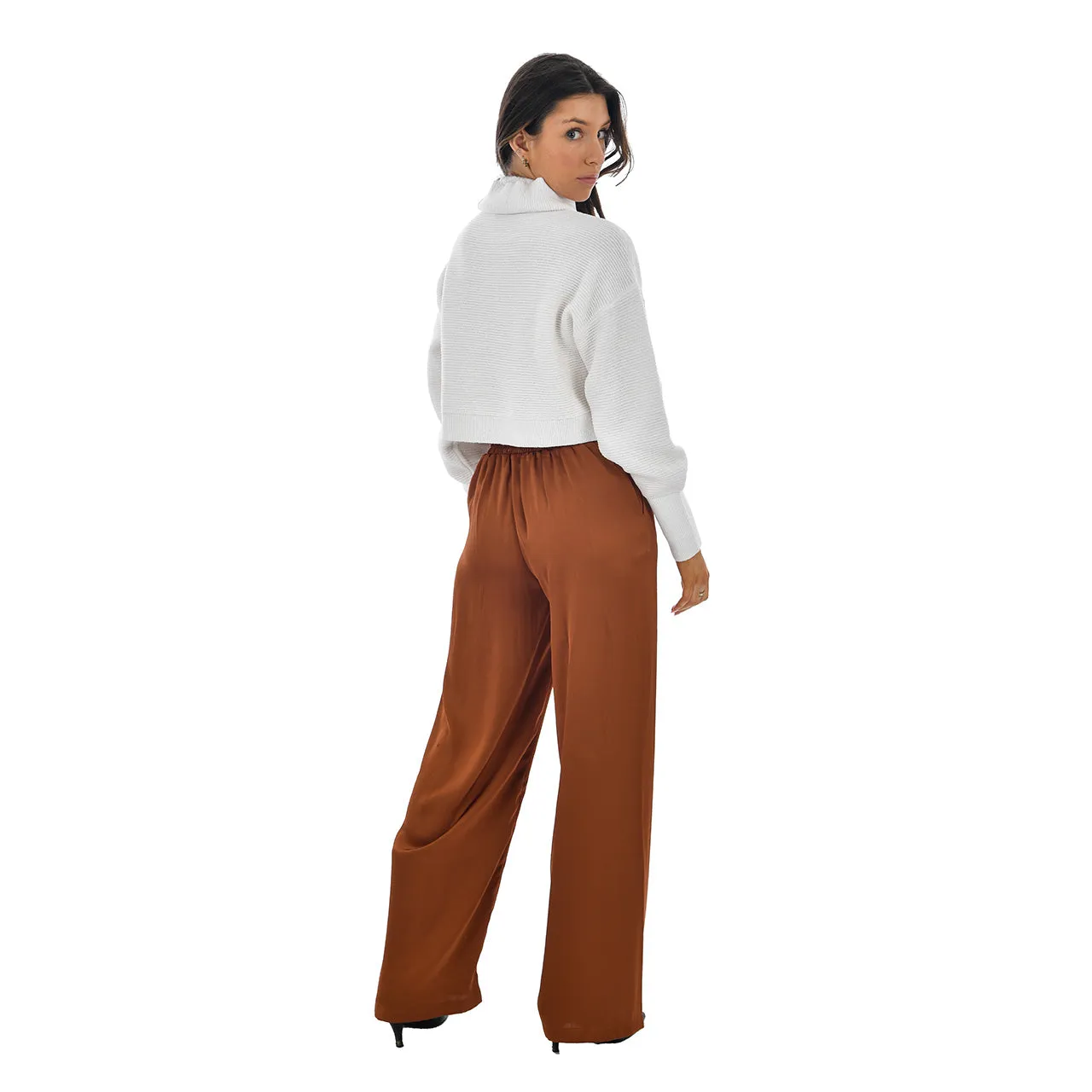 Noelle Cropped Ottoman I Winter White