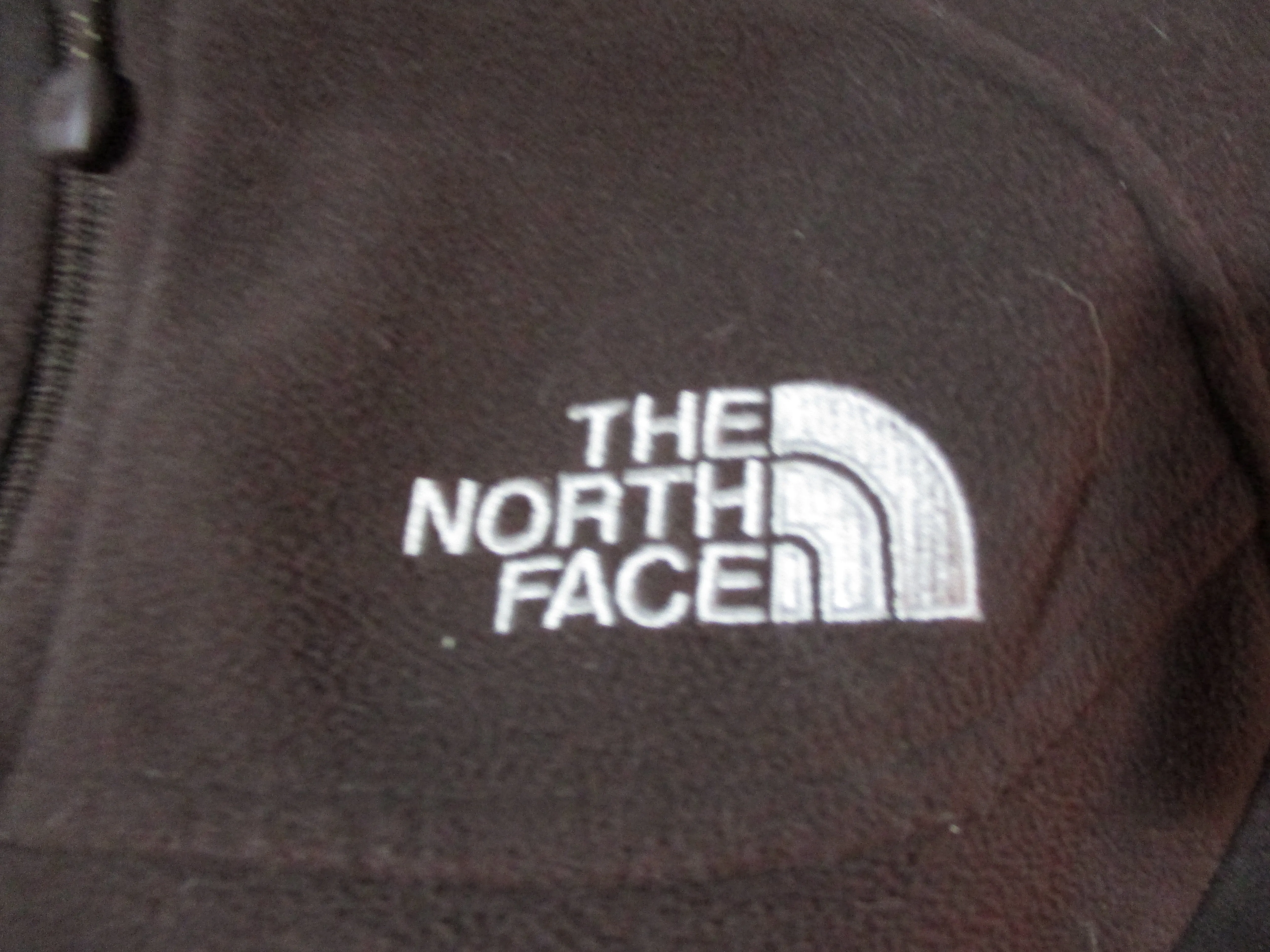 NORTH FACE WINDWALL ZIP FLEECE JACKET Coat Windbreaker ESPRESSO BROWN S/P