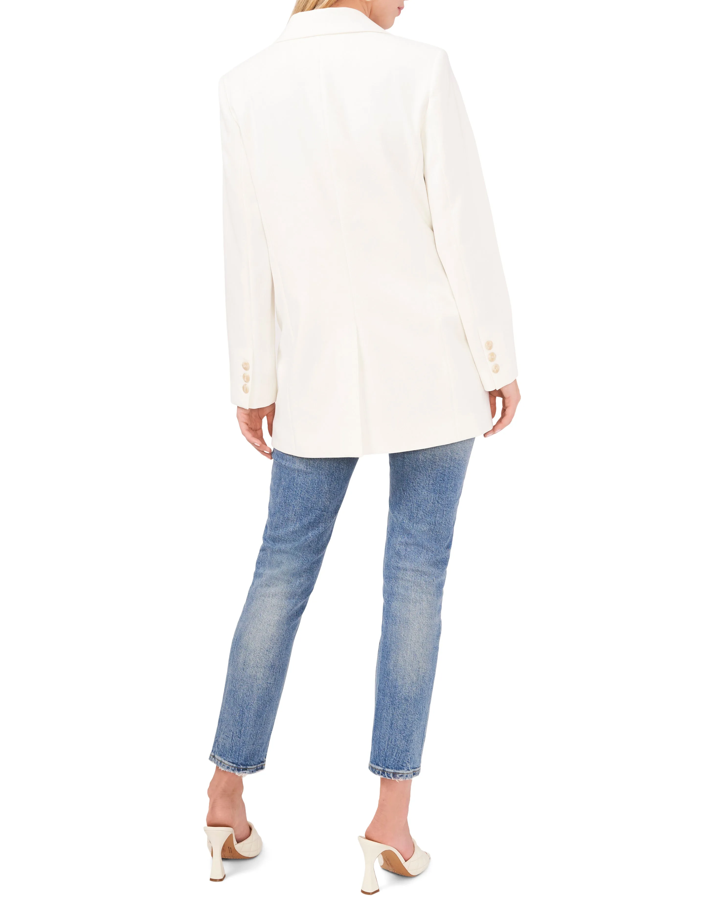 Notch-Lapel Blazer