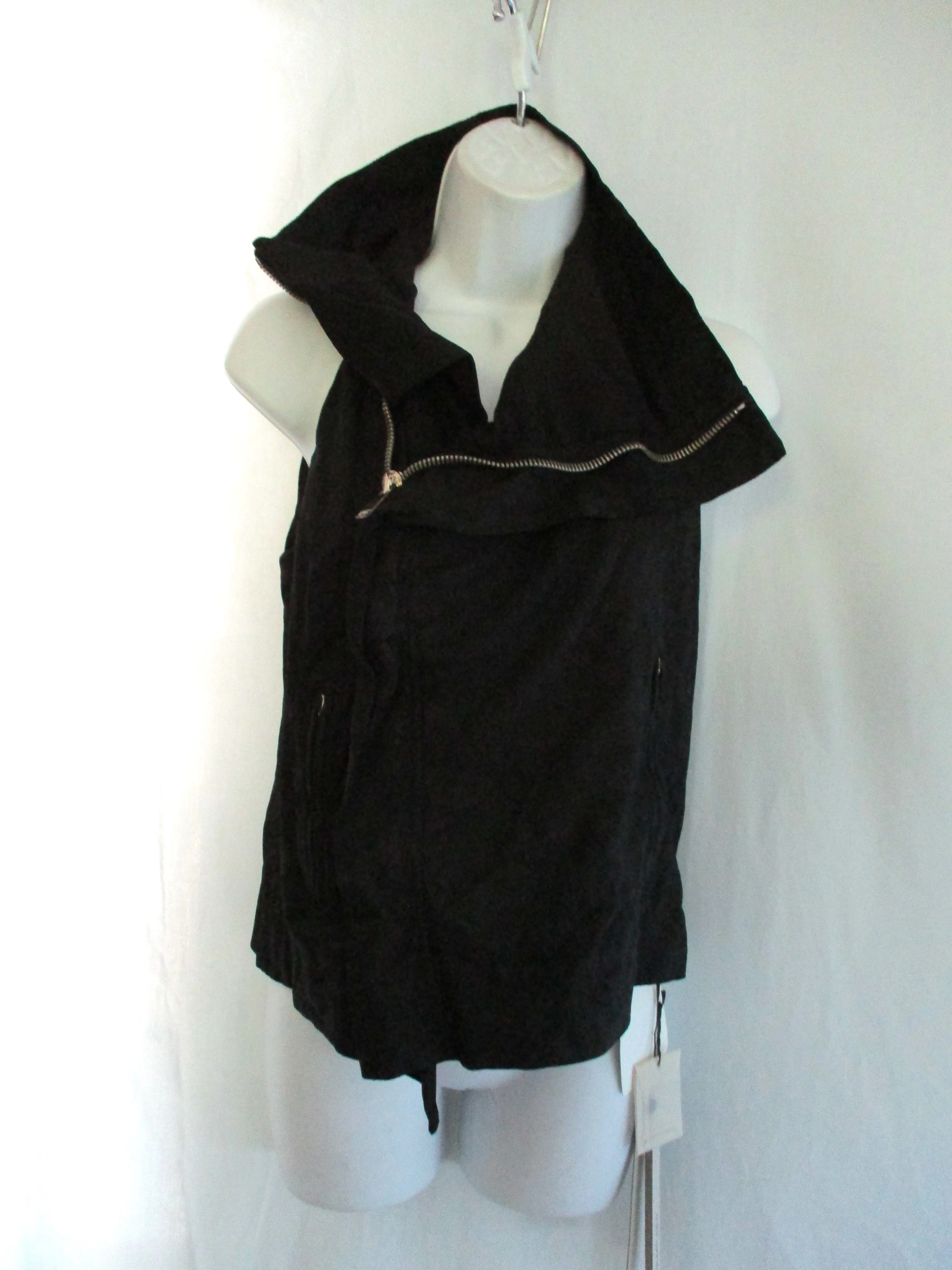 NWT NEW RICK OWENS DRKSHDW CLEAN HALTER BIKER VEST Waistcoat 44 BLACK