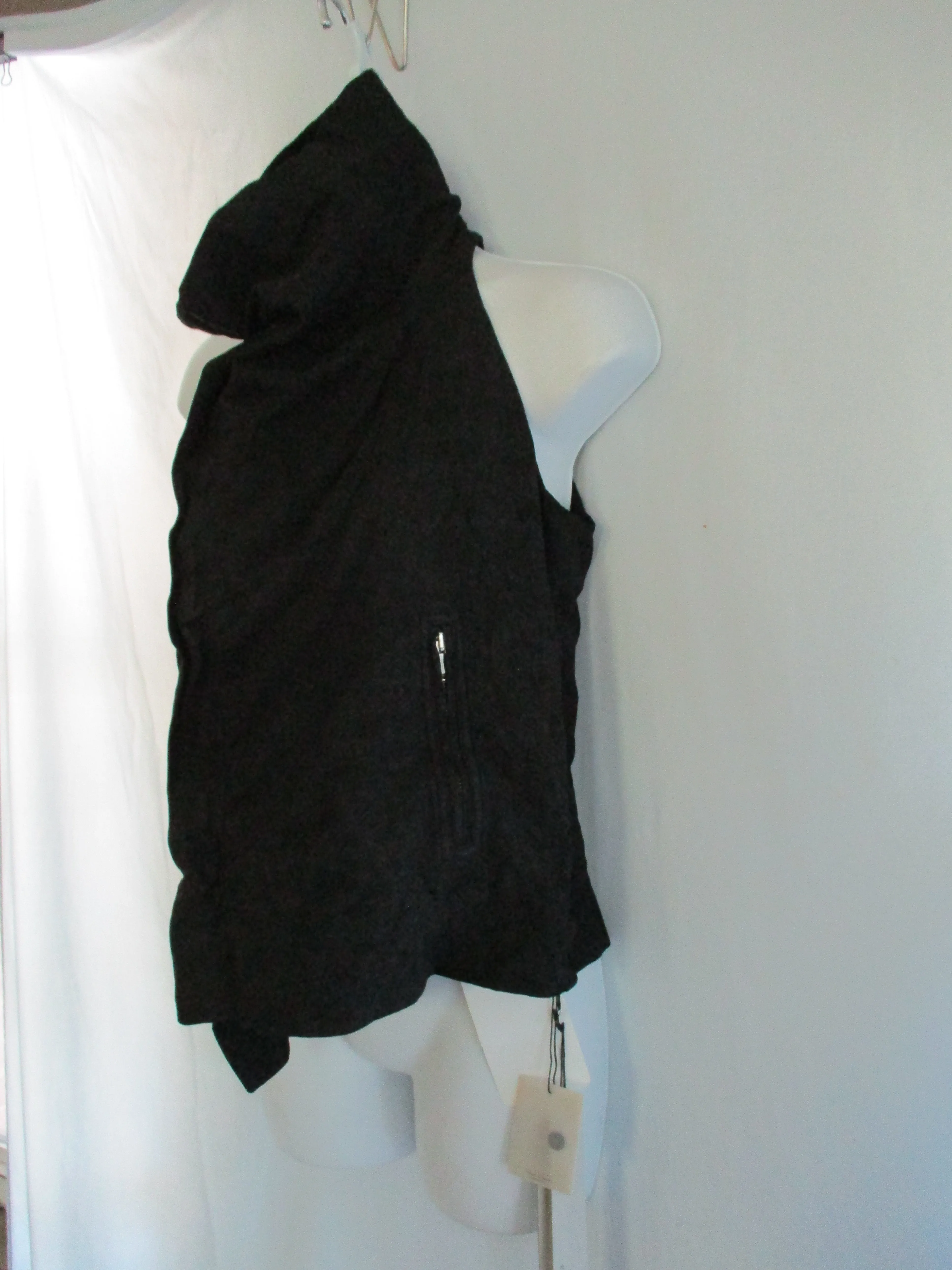 NWT NEW RICK OWENS DRKSHDW CLEAN HALTER BIKER VEST Waistcoat 44 BLACK