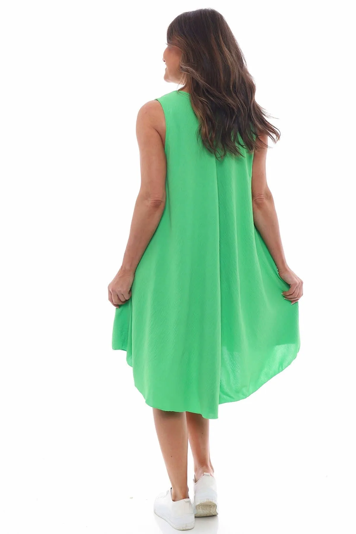 Odelia Sleeveless Tunic Green