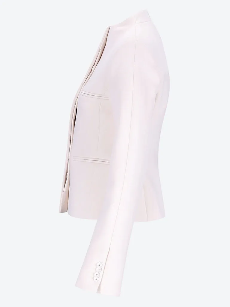 Officer heritage crepe jacket