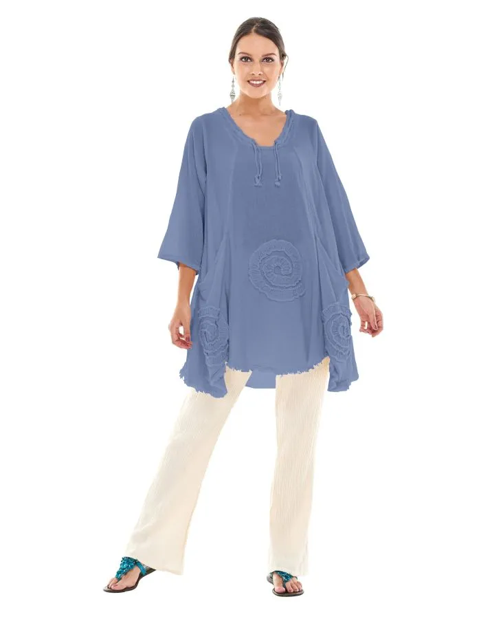 OH MY GAUZE CIRCLE Tunic