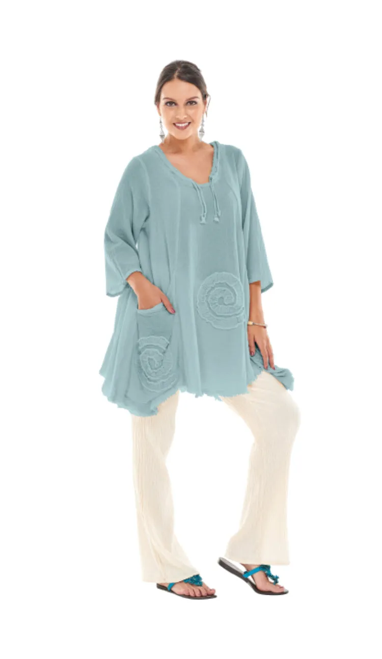 OH MY GAUZE CIRCLE Tunic
