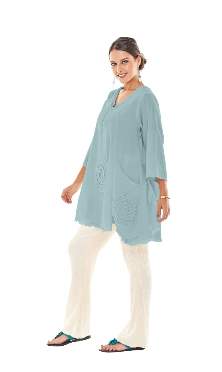 OH MY GAUZE CIRCLE Tunic