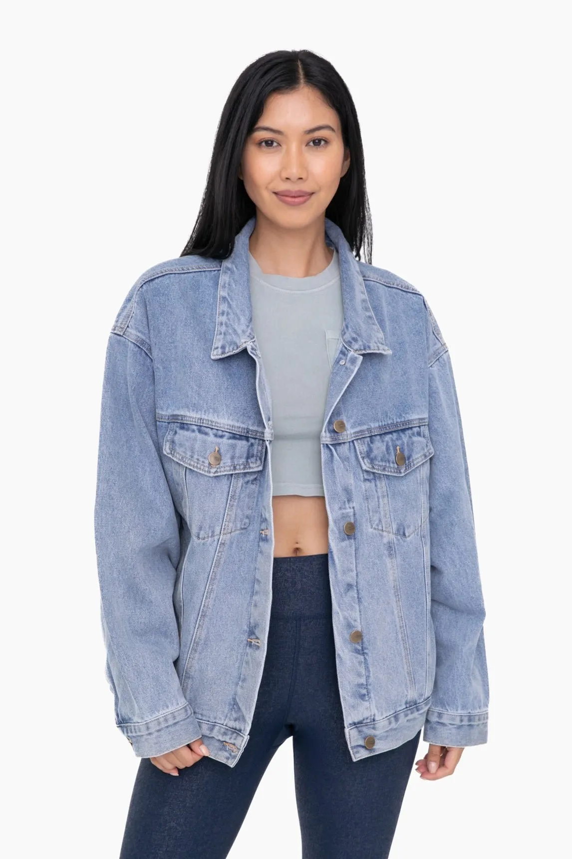 On My Way Denim Jacket