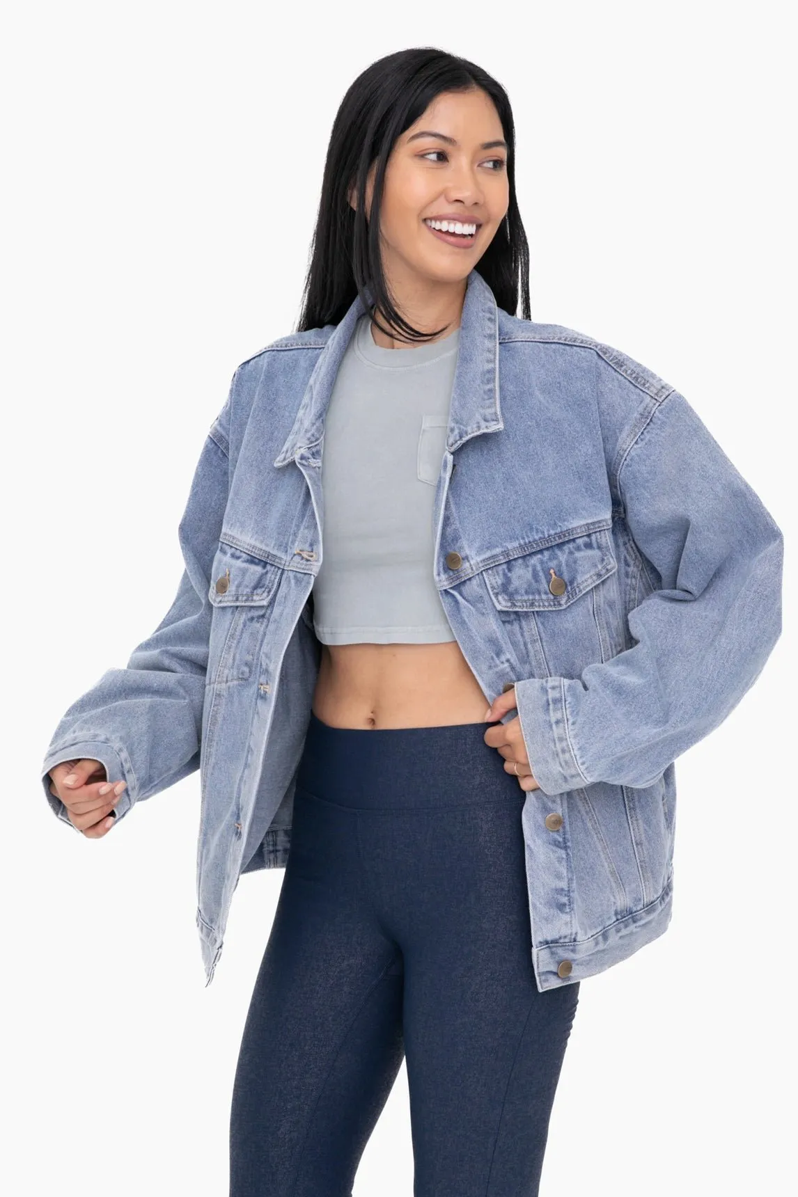 On My Way Denim Jacket