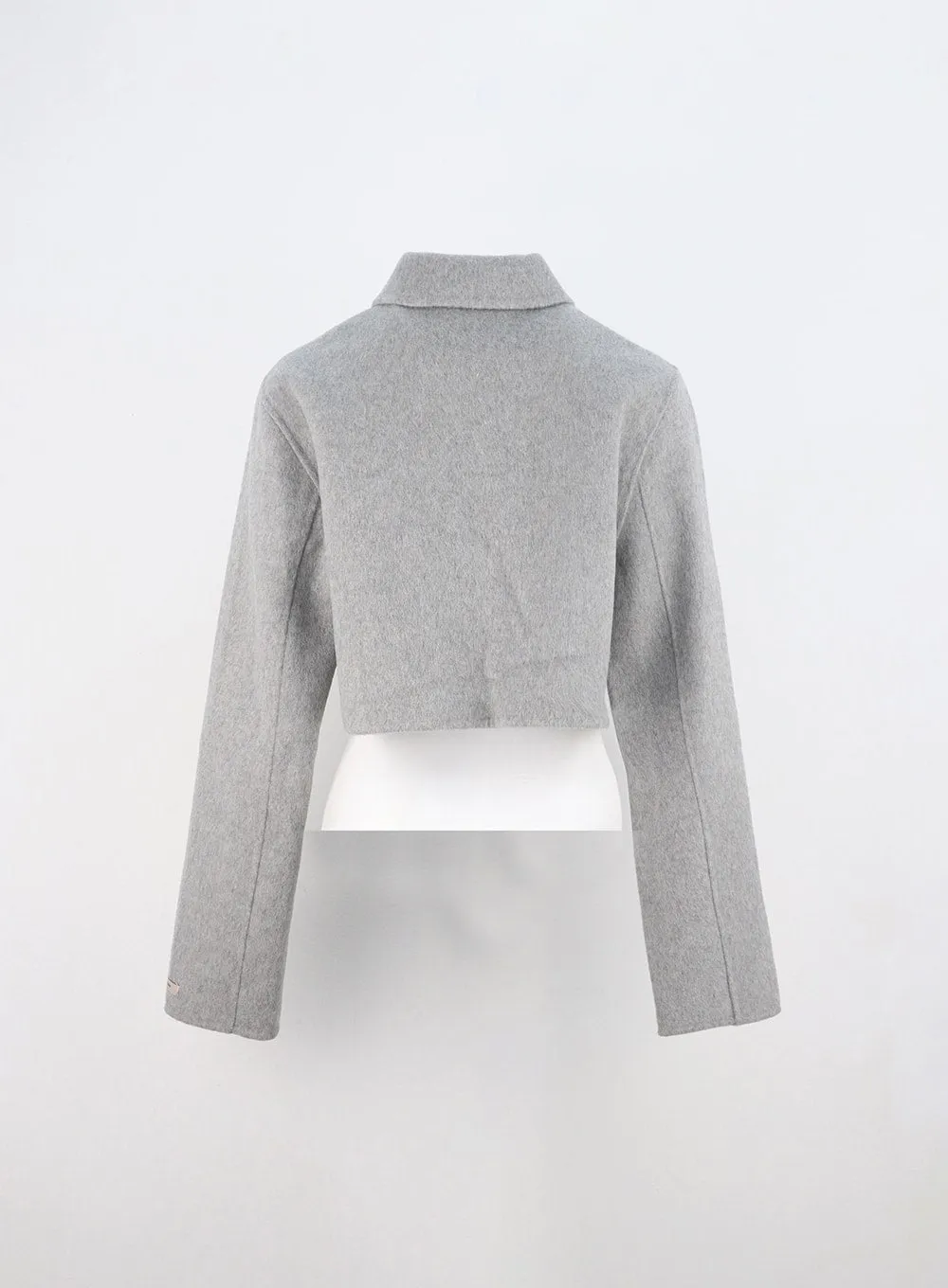 One-Button Crop Tailored Jacket ON310