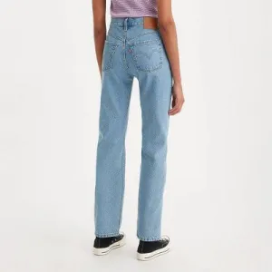 Open Box - Levi's Women's 501 High Rise Straight Leg Tailored Jeans