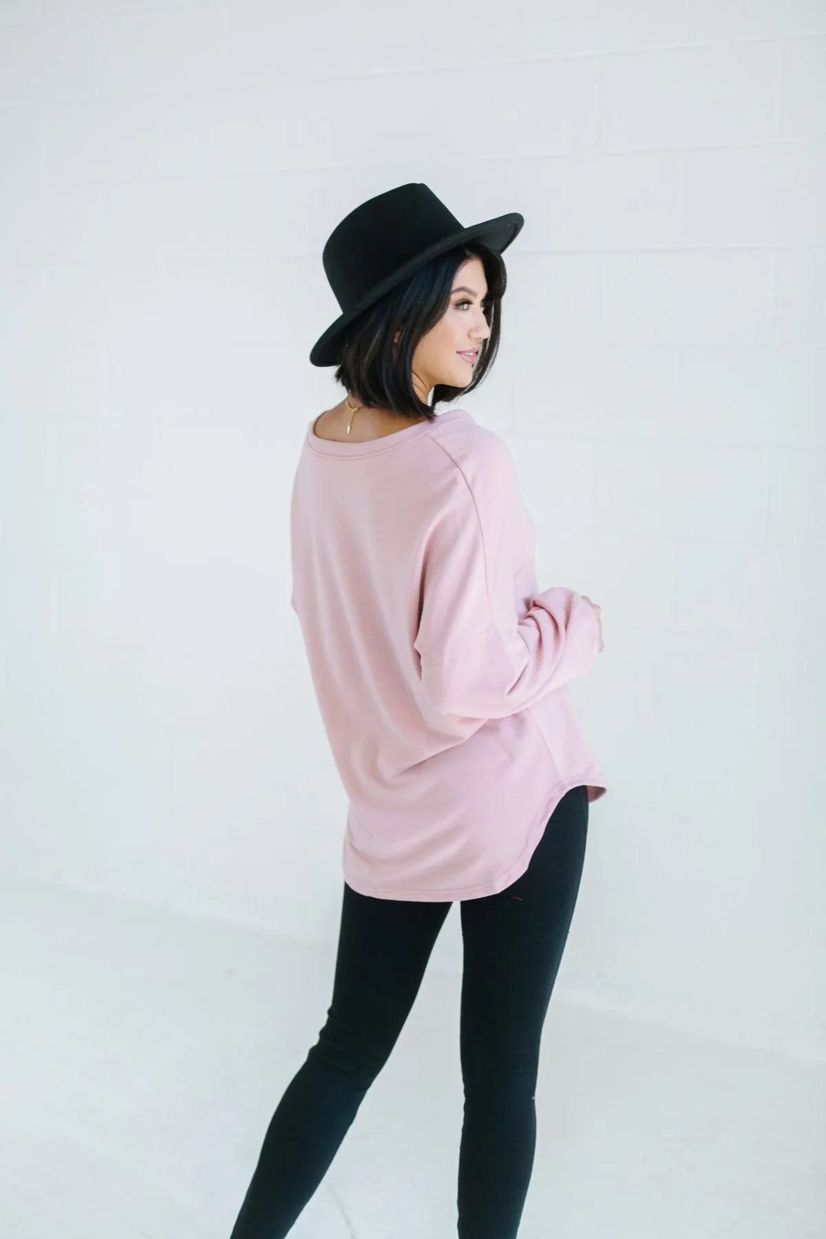 Oversized Button Pullover