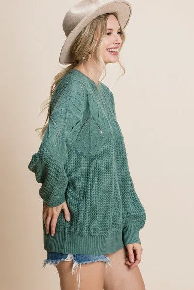 Oversized Knit Sweater