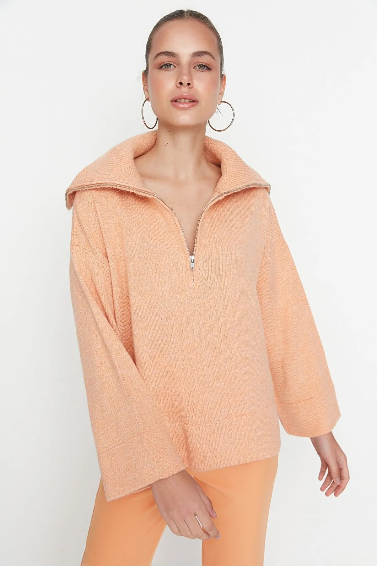 oversized sweater top