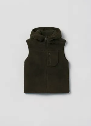 OVS HOUSEBRAND Sherpa Gilet With Hood