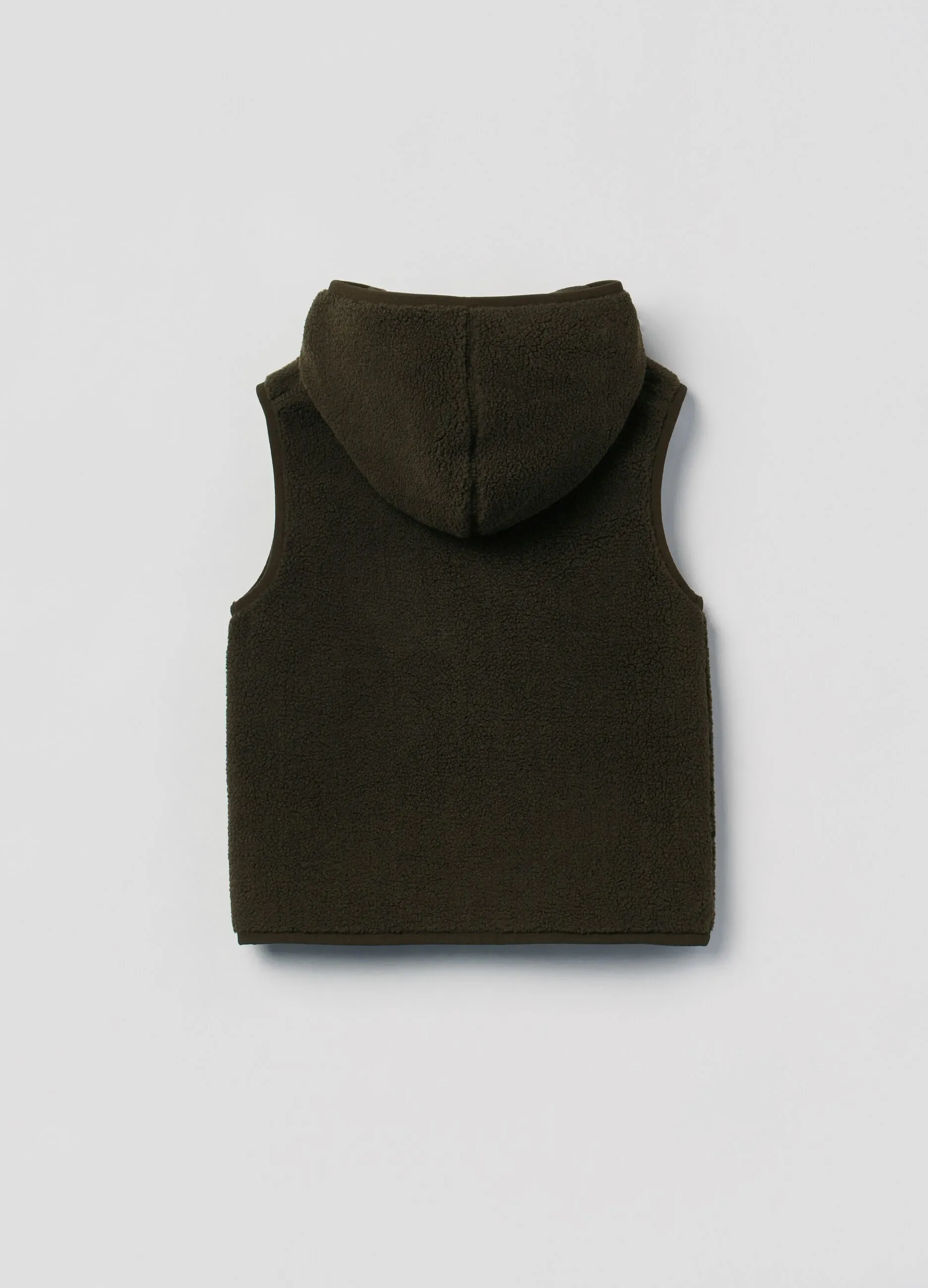 OVS HOUSEBRAND Sherpa Gilet With Hood