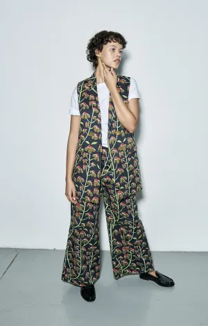 Paprika Tailored Canvas Vest Chamomile