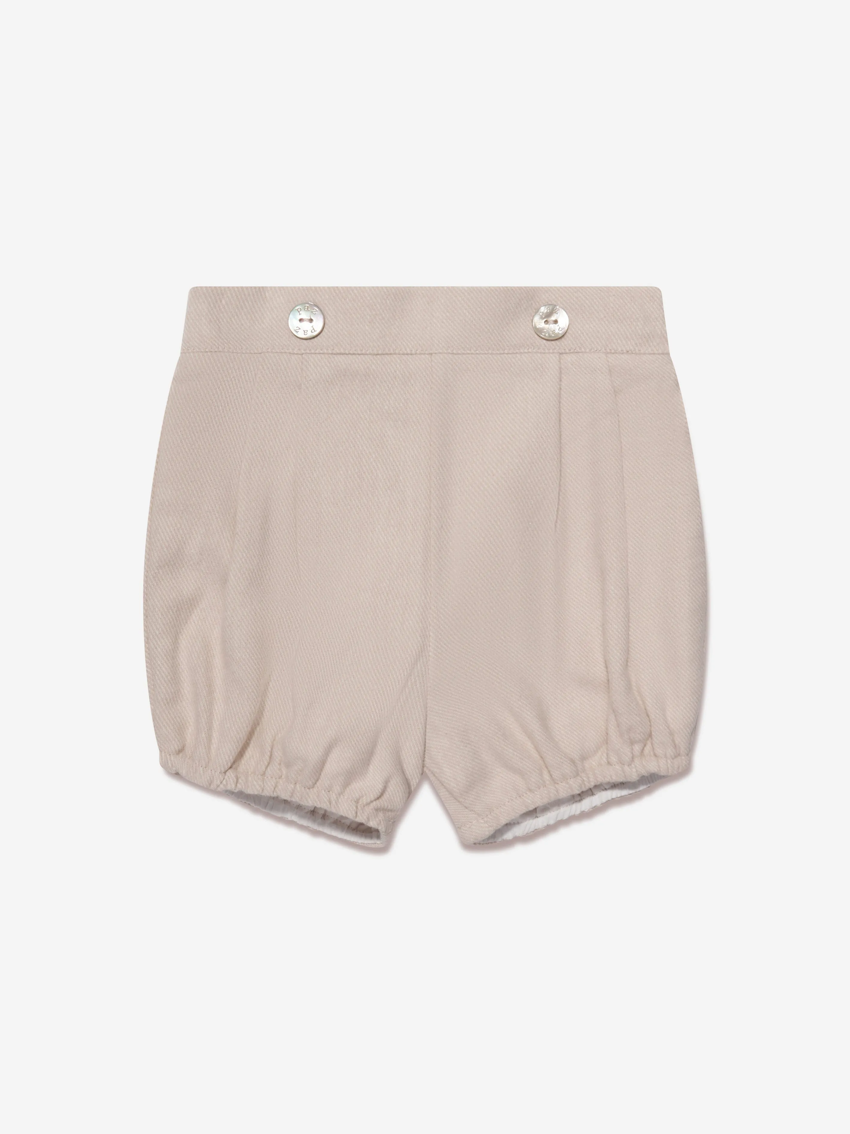 Paz Rodriguez Baby Boys Outfit Set in Beige
