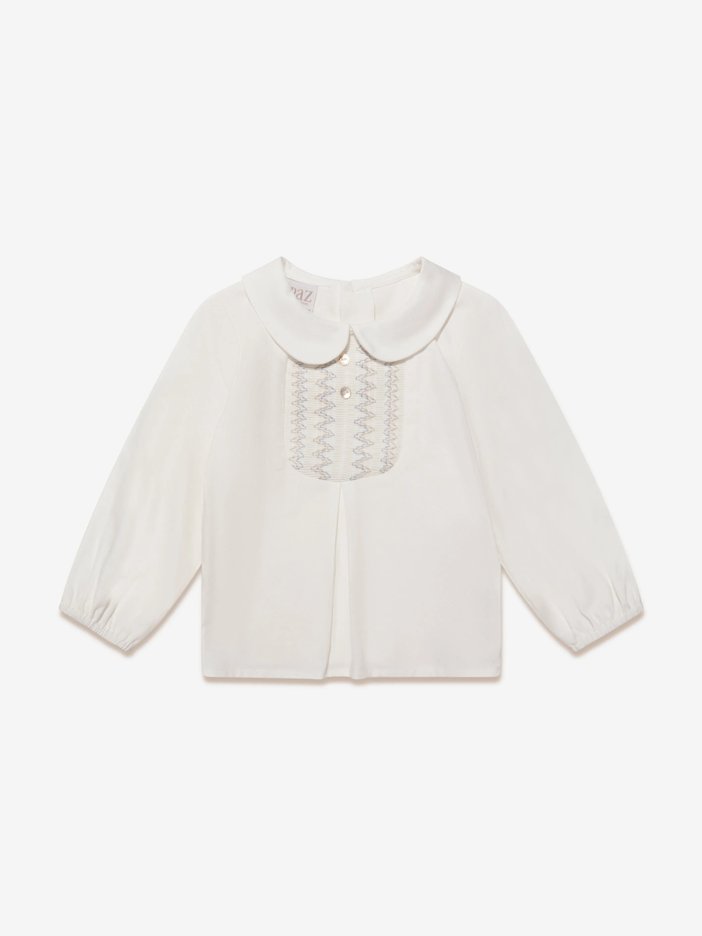 Paz Rodriguez Baby Boys Outfit Set in Beige