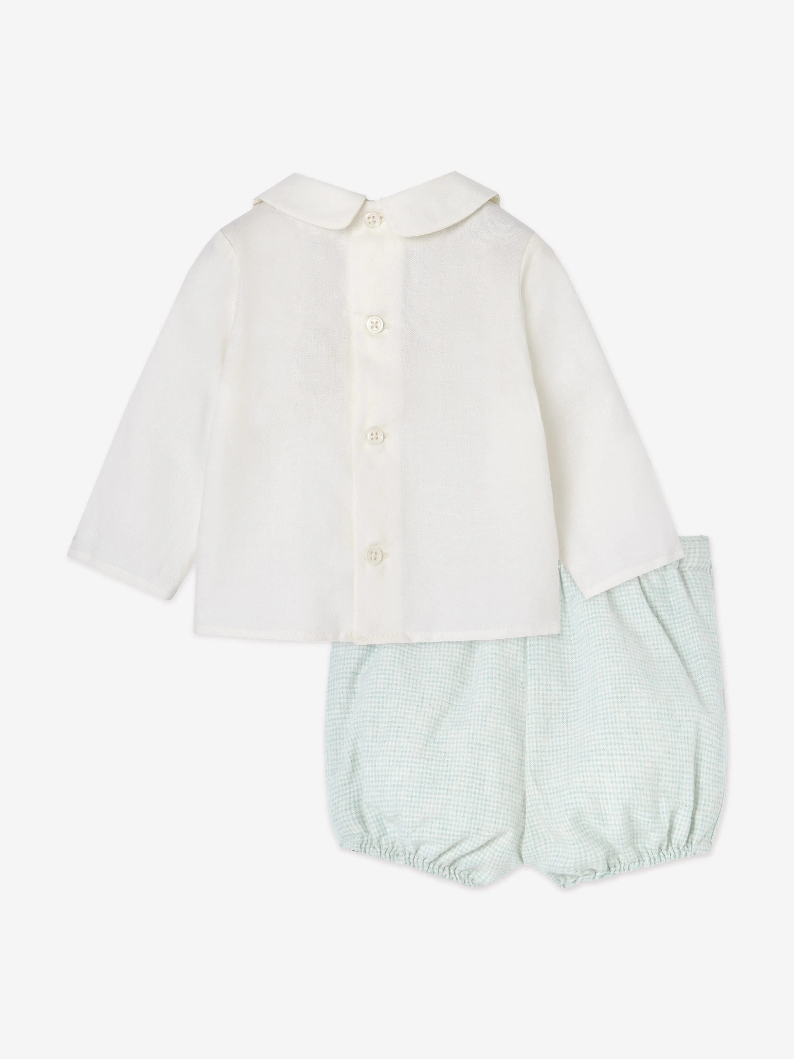 Paz Rodriguez Baby Boys Short Set in Green