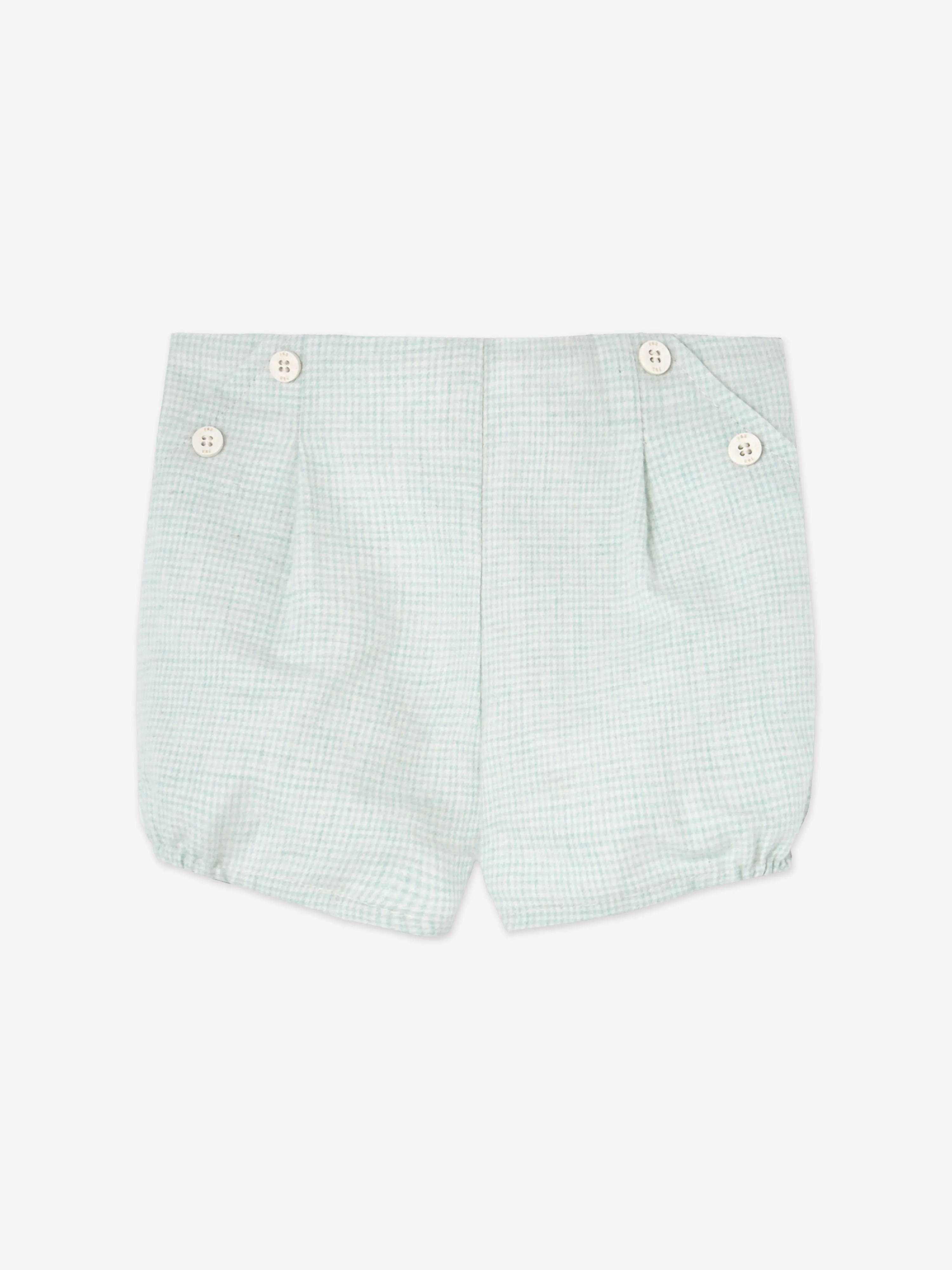 Paz Rodriguez Baby Boys Short Set in Green