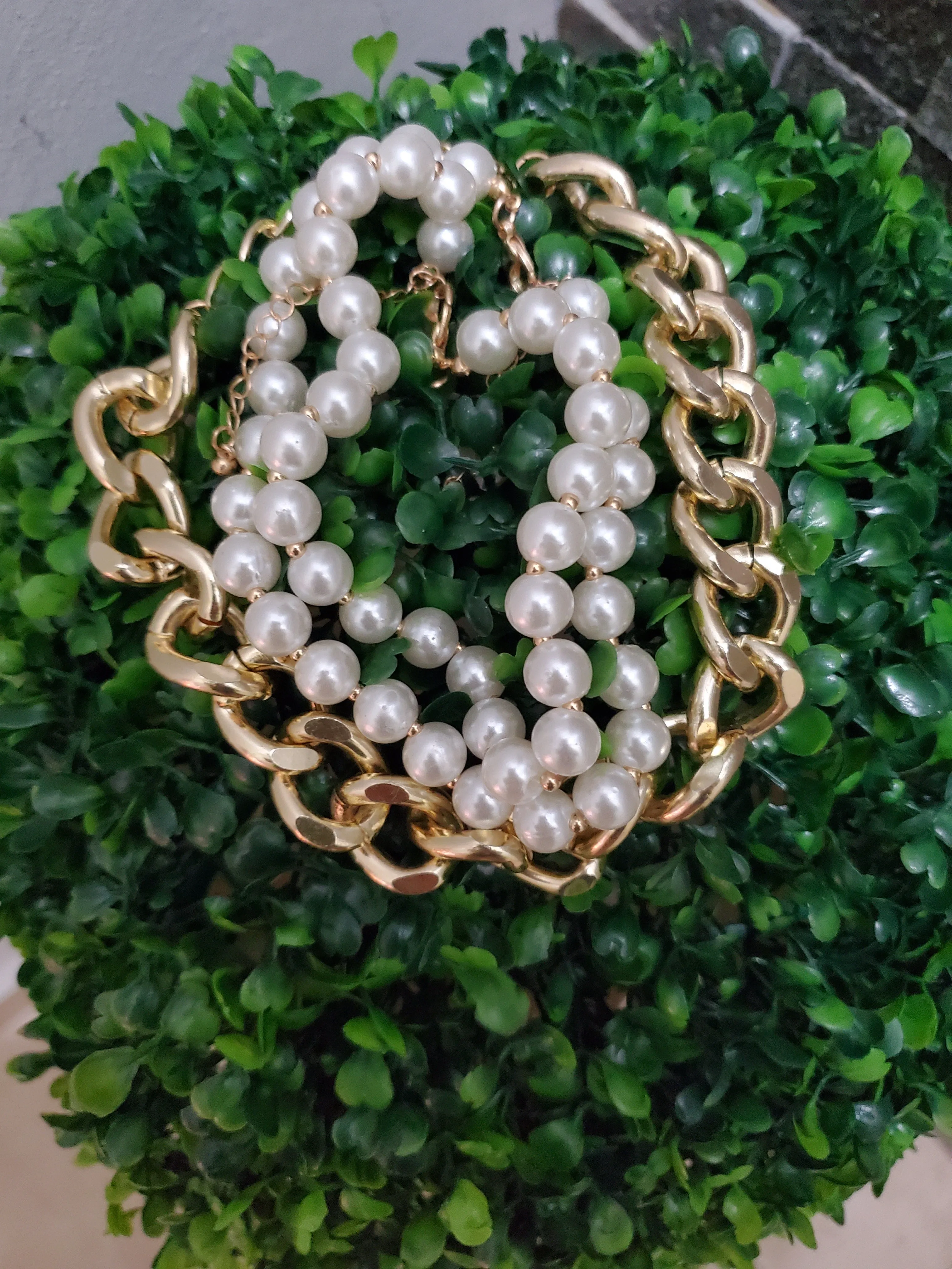 Pearl Beaded Chocker 3 pcs.