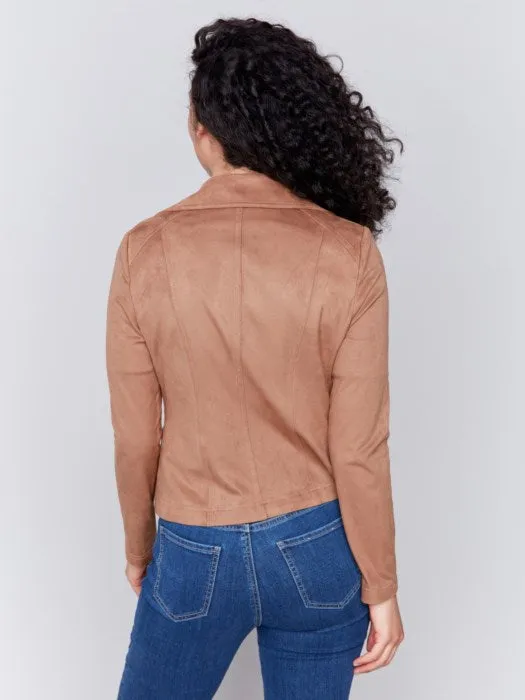 Perfecto Faux Suede Jacket