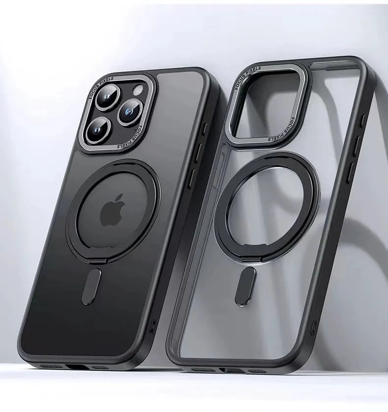 Phone Case Fashion Rotate Stand Anti-Fall Dedicated for Apple