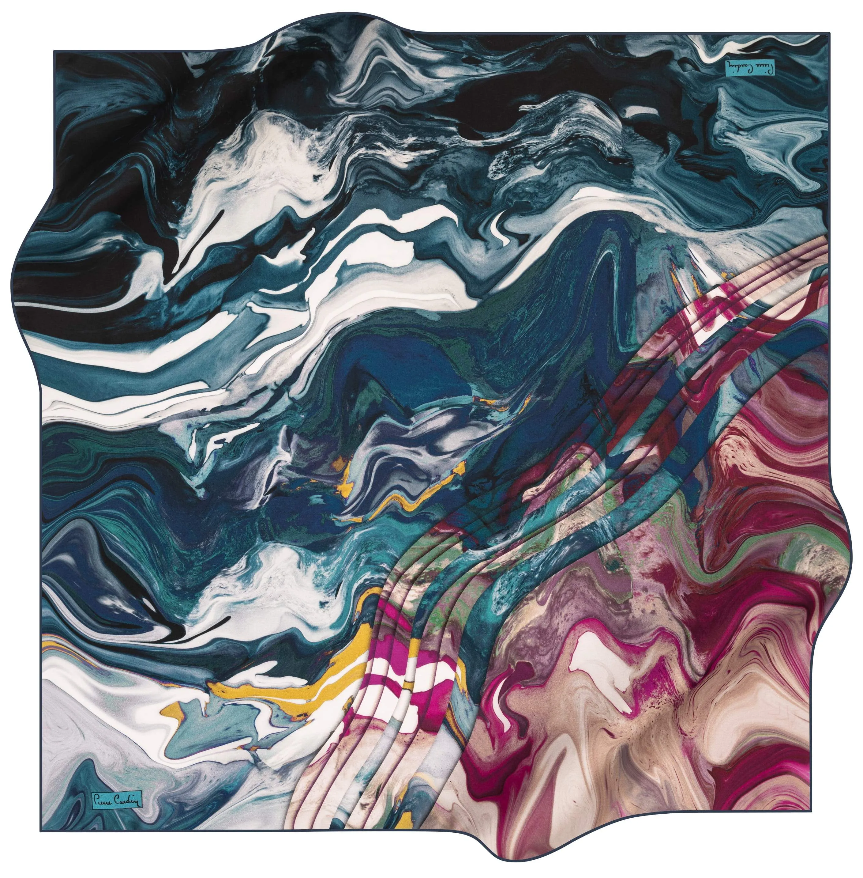 Pierre Cardin Milan Silk Scarf No. 22