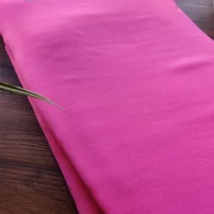 Pink Plain Georgette Fabric