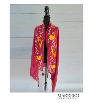 Plum Shawl