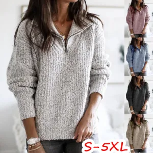 Plus Size Pullover Sweater